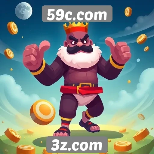 Diversidade de jogos oferecidos no 59c.com