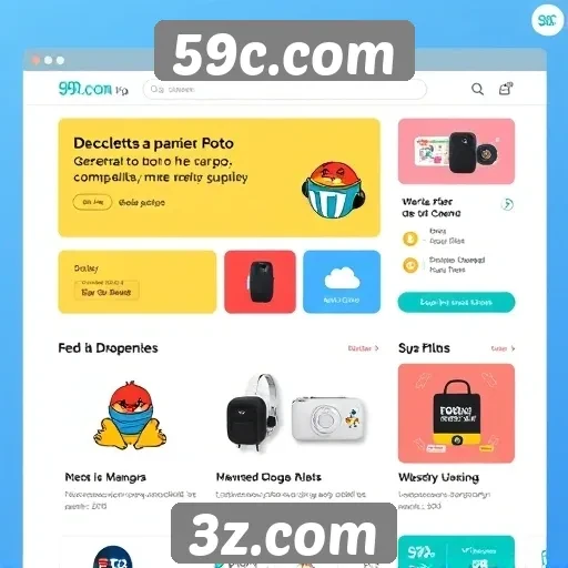 Novas funcionalidades do site 59c.com em destaque