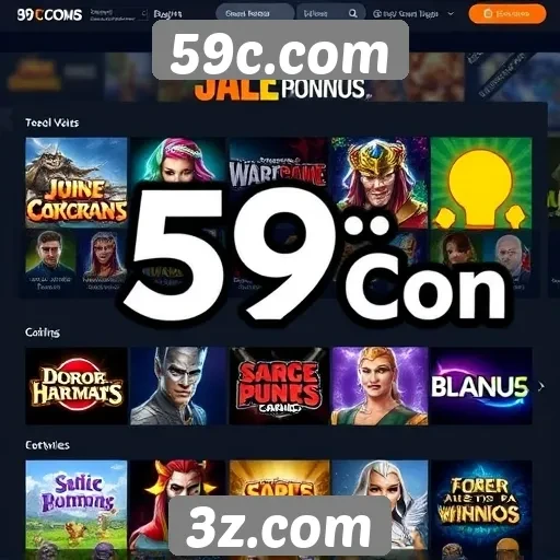 59c.com oferece diversas opções de jogos online