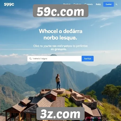 Análise da experiência do usuário no 59c.com